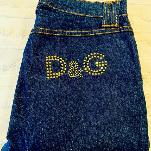 UNIQUE DOLCE & GABBANA Tight Jeans. Zipper in The Bottom. Brand New. European - Picture 3 of 15